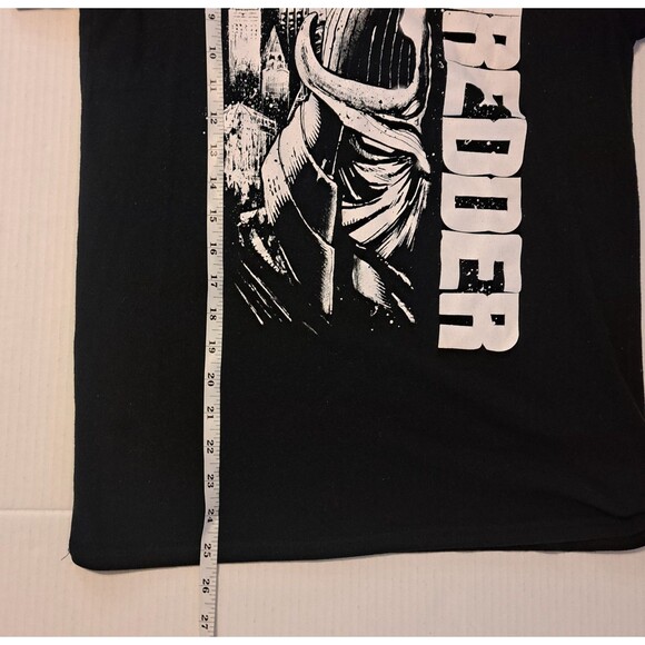 Teenage Mutant Ninja Turtles T-Shirt Mens Small Shredder Black Graphic TMNT Tee - Picture 4 of 5